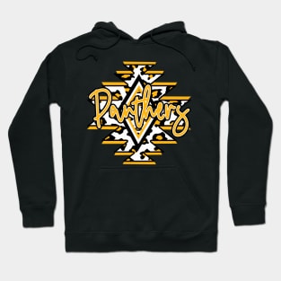 Cool yellow panthers aztec, aztec panthers, panthers mascot, panthers school Hoodie